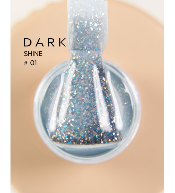 Камуфлирующая база Dark Pro Base Shine 01, 15 мл