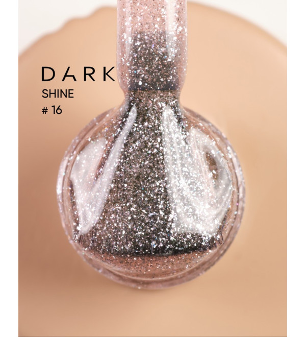 Камуфлирующая база Dark Pro Base Shine 16, 15 мл