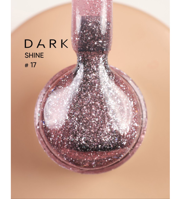 Камуфлирующая база Dark Pro Base Shine 17, 15 мл