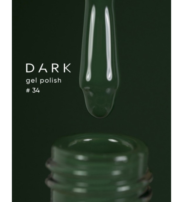 Гель-лак Dark Gel Polish 034, 10 мл