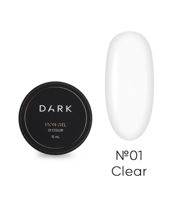Гель желе Dark Iron Gel №1, 15 мл