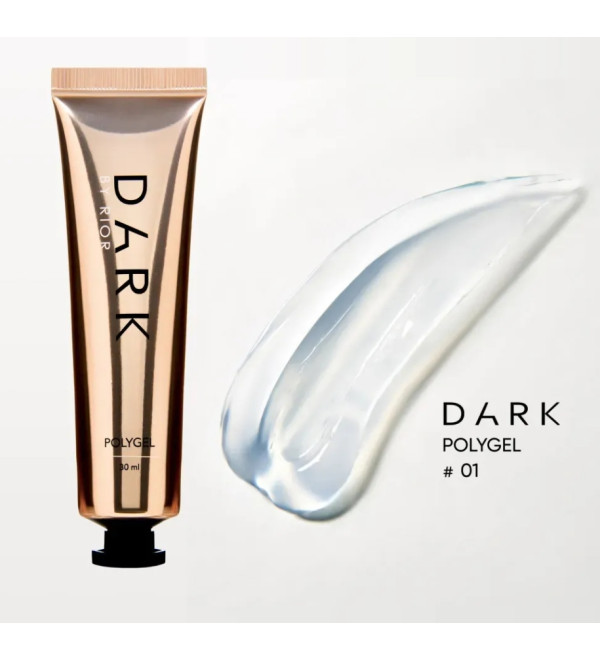 Акригель Dark PolyGel 01, 30 мл