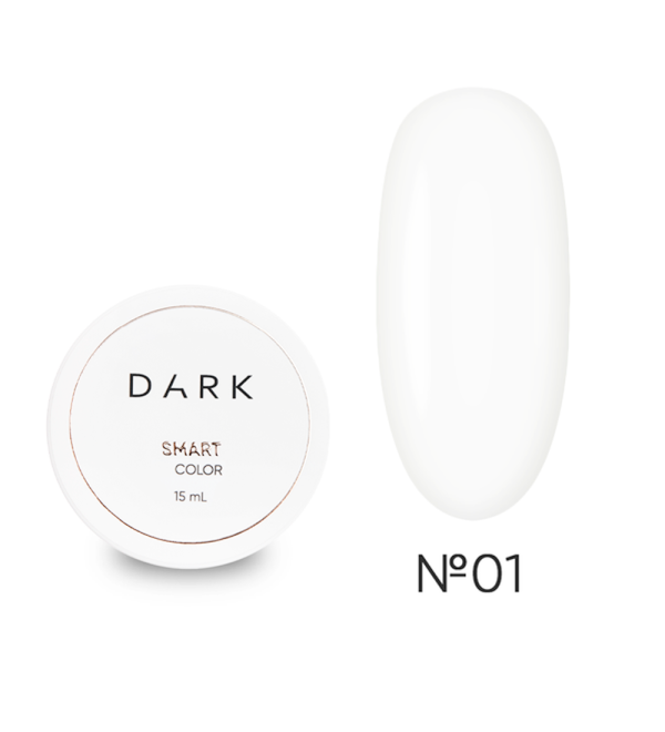 Гель для наращивания DARK Smart Builder Gel 01, 15 мл