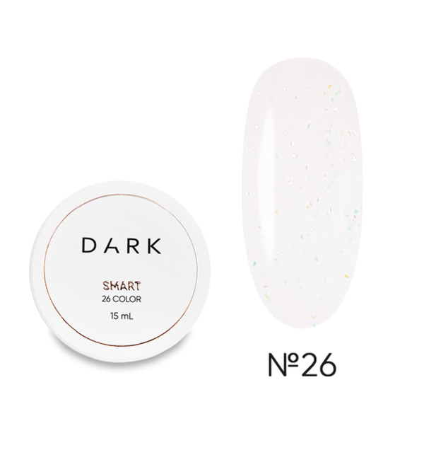 Гель для наращивания DARK Smart Builder Gel 26, 15 мл