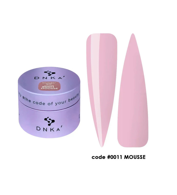 Гель для наращивания DNKa Builder Gel Mousse №0011, 30 мл