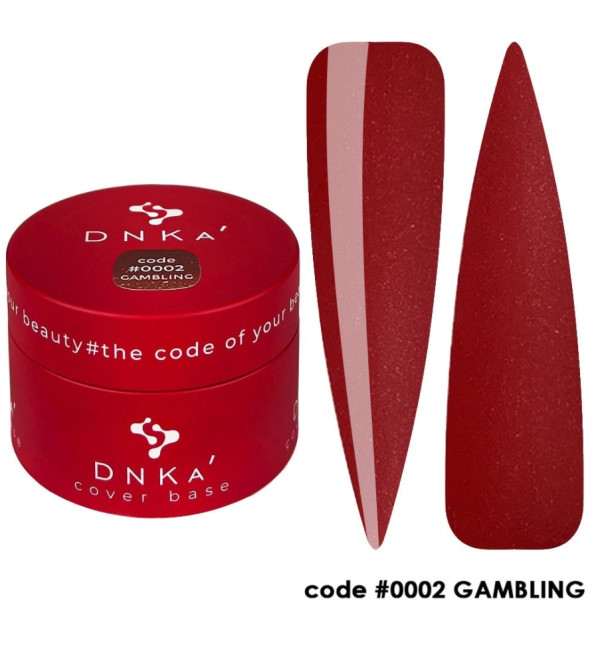Камуфлирующая база DNKa' №0002 Gambling, объем 30 мл