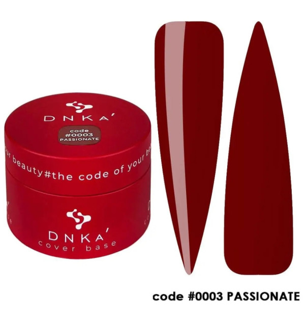 Камуфлирующая база DNKa' №0003 Passionate, объем 30 мл
