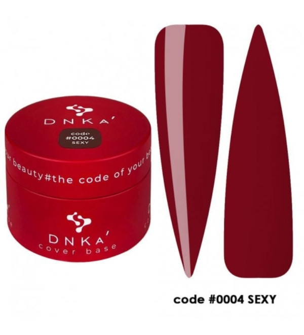 Камуфлирующая база DNKa' №0004 Sexy, объем 30 мл