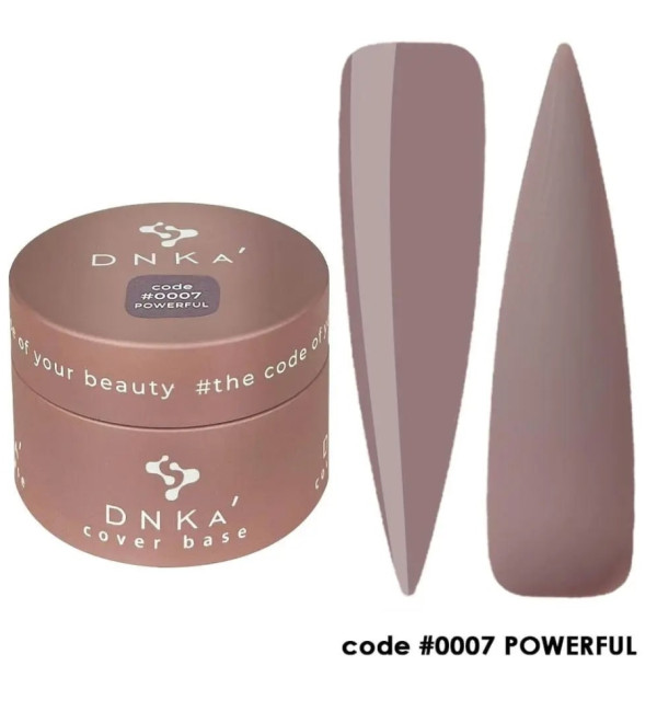 Камуфлирующая база DNKa' №0007 Powerful, объем 30 мл