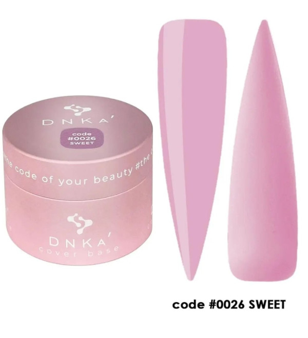 Камуфлирующая база DNKa' №0026 Sweet, объем 30 мл