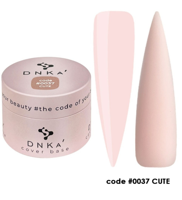 Камуфлирующая база DNKa' №0037 Cute, объем 30 мл