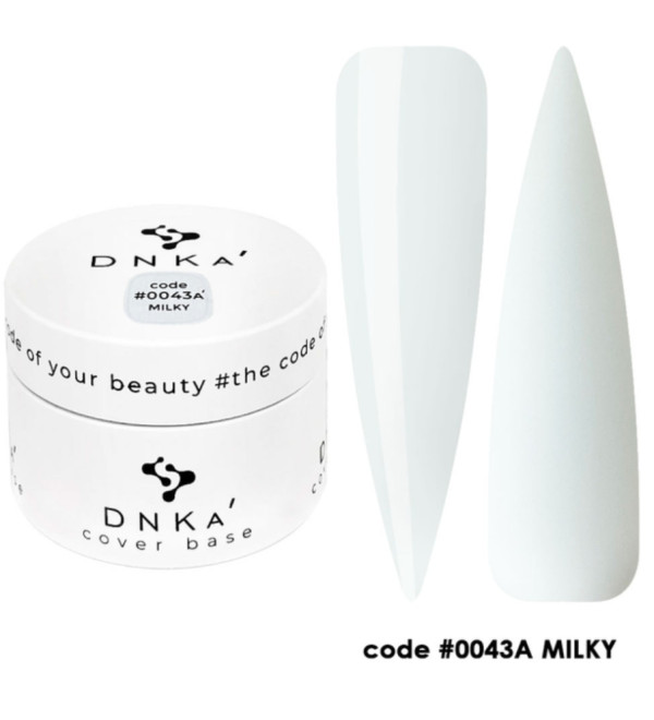 Камуфлирующая база DNKa' №0043A' Milky, объем 30 мл