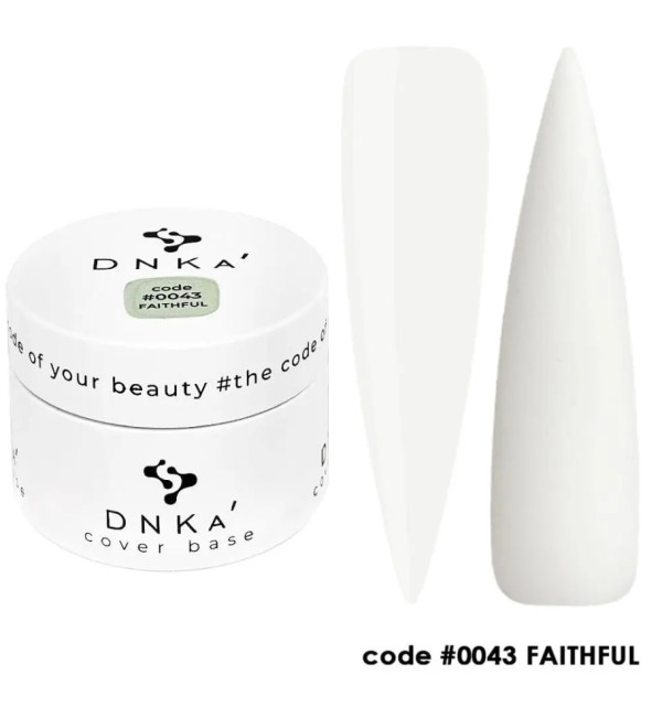 Камуфлирующая база DNKa' №0043 Faithful, объем 30 мл