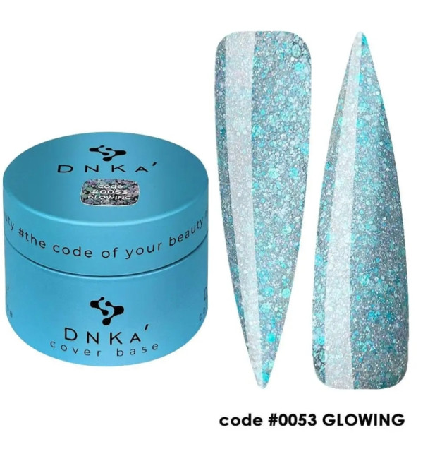 Камуфлирующая база DNKa' №0053 Glowing, объем 30 мл