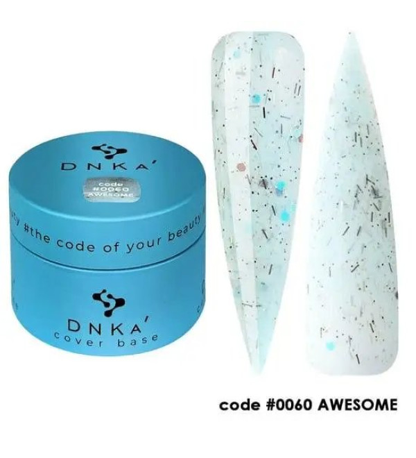 Камуфлирующая база DNKa' №0060 Awesome, объем 30 мл