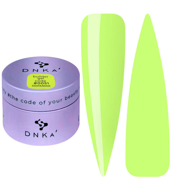 Гель для наращивания DNKa Builder Gel №0051 Dopamine, 30 мл