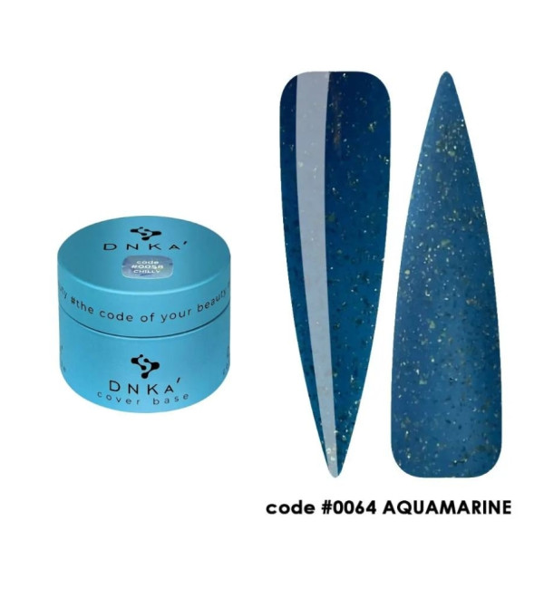 Камуфлирующая база DNKa' №0064 Aquamarine, объем 30 мл