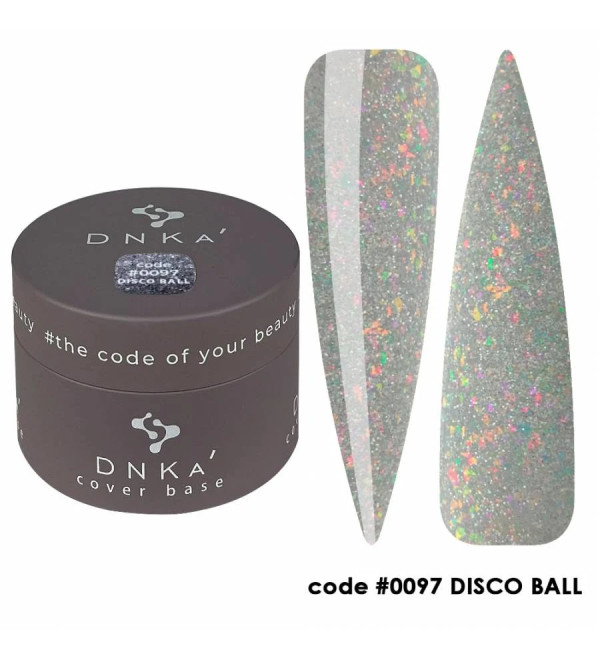 Камуфлирующая база DNKa' №0097 Disco Ball, объем 30 мл