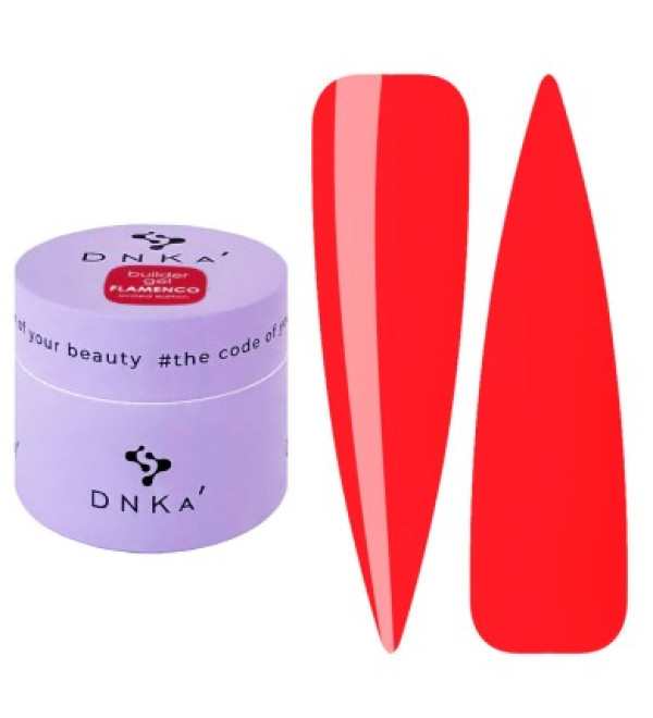 Гель для наращивания DNKa' Builder Gel Flamenco, 30 мл