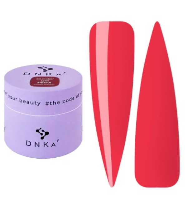 Гель для наращивания DNKa' Builder Gel Flamenco, 15 мл