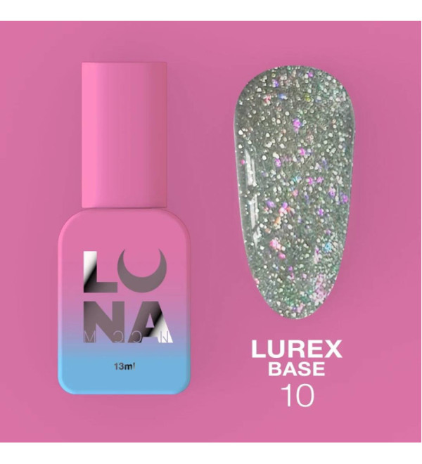 Камуфлирующая база Luna Lurex Base №10, объем 13 мл