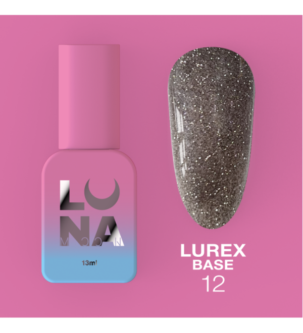 Камуфлирующая база Luna Lurex Base №12, объем 13 мл