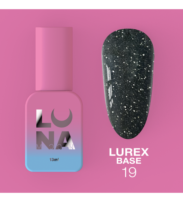Камуфлирующая база Luna Lurex Base №19, объем 13 мл