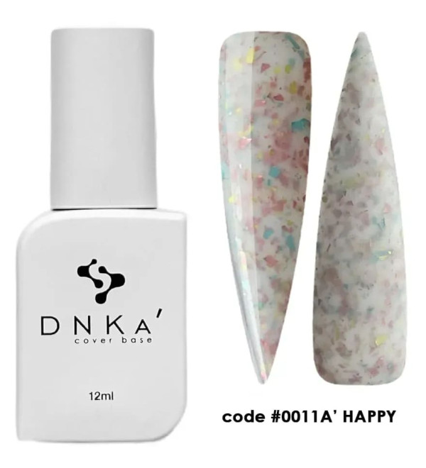 Камуфлирующая база DNKa' №0011A' Happy, объем 12 мл