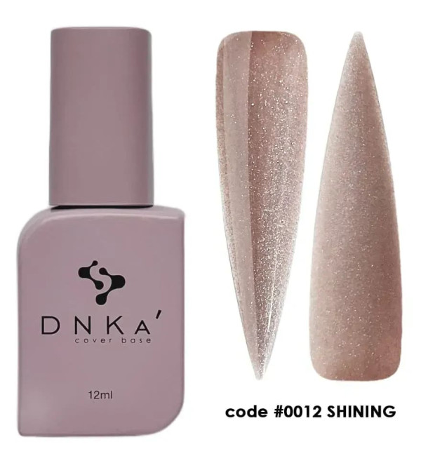 Камуфлирующая база DNKa' №0012 Shining, объем 12 мл