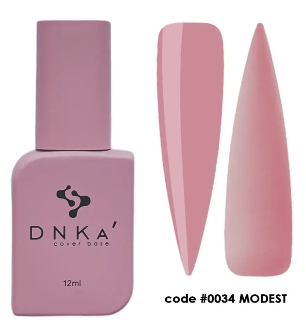 Камуфлирующая база DNKa' №0034 Modest, объем 12 мл