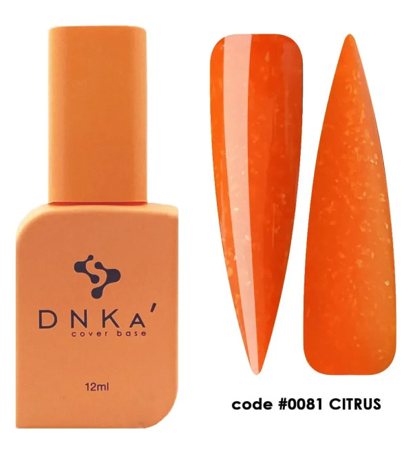 Камуфлирующая база DNKa' №0081 Citrus, объем 12 мл