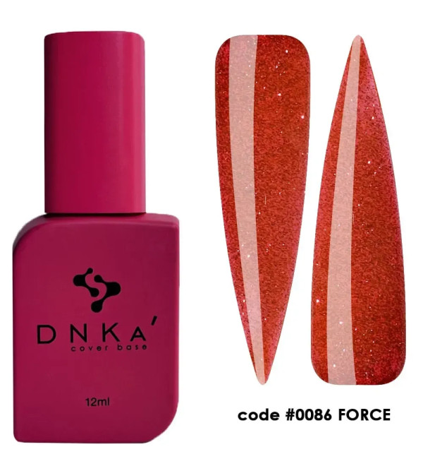 Камуфлирующая база DNKa' №0086 Force, объем 12 мл