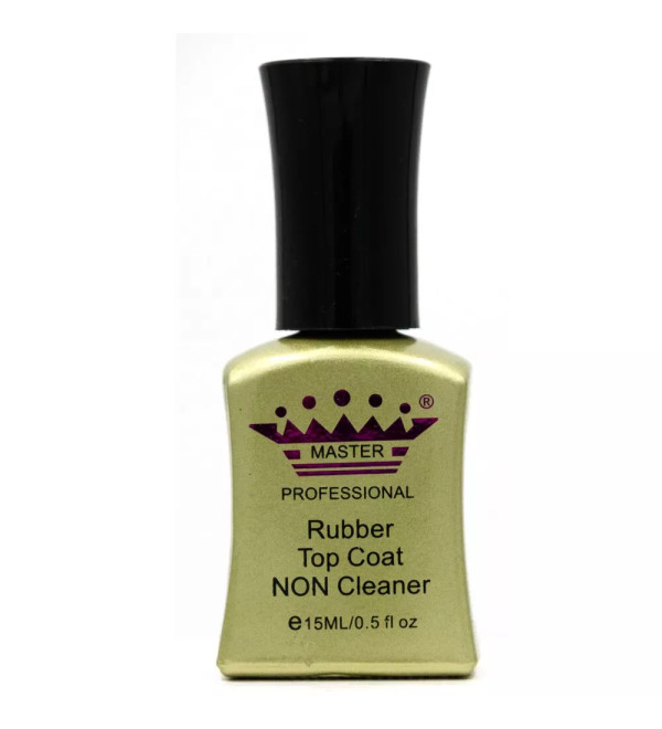 Топ Master Professional Rubber Top Coat Non Cleaner, 15 мл