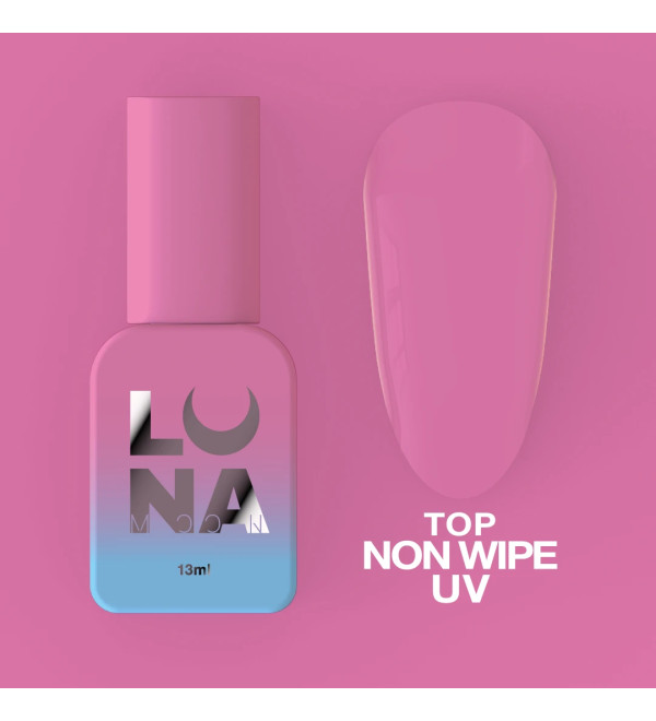 Топ без липкого слоя с УФ-фильтром Luna Top Non Wipe UV, объем 13 мл
