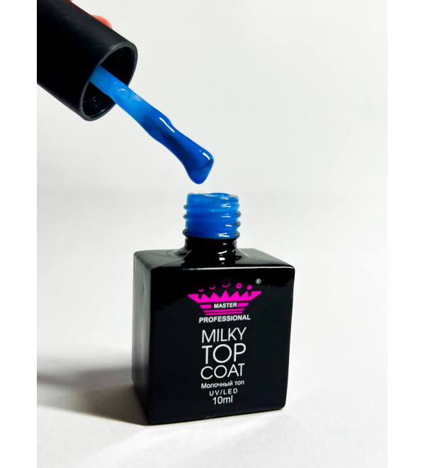 Синий Milky Top Master Professional, 10 мл
