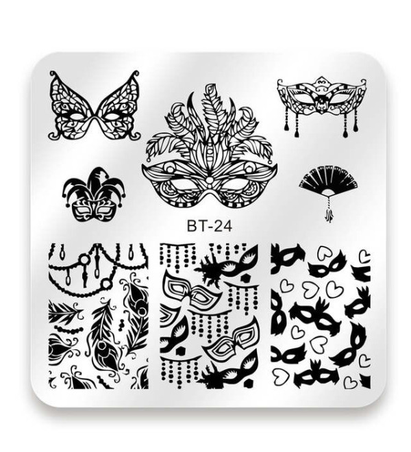 Пластина для стемпинга BT-24