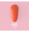 Жидкий Гель Luna Light Acrygel №18, объем 13 мл 