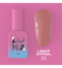 Жидкий Гель Luna Light Acrygel №32, объем13 мл