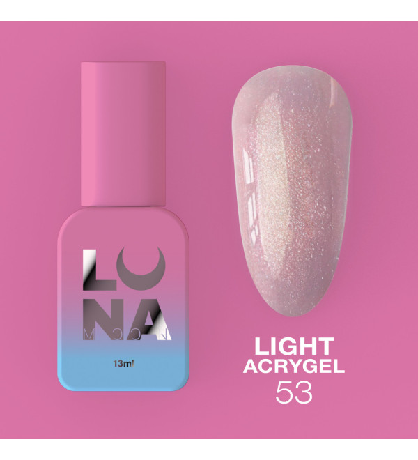 Жидкий Гель Luna Light Acrygel №53, объем 13 мл