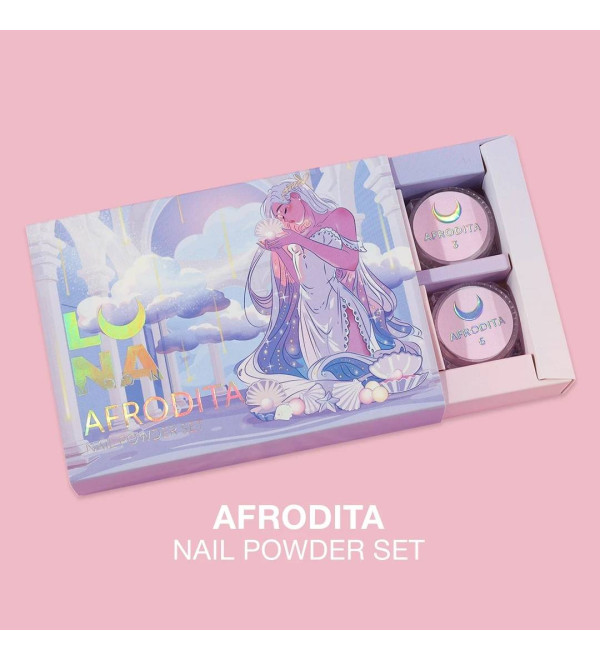 Комплект втирок для ногтей Luna Afrodita 6 штук