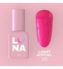 Жидкий Гель Luna Light Acrygel №20, объем 13 мл