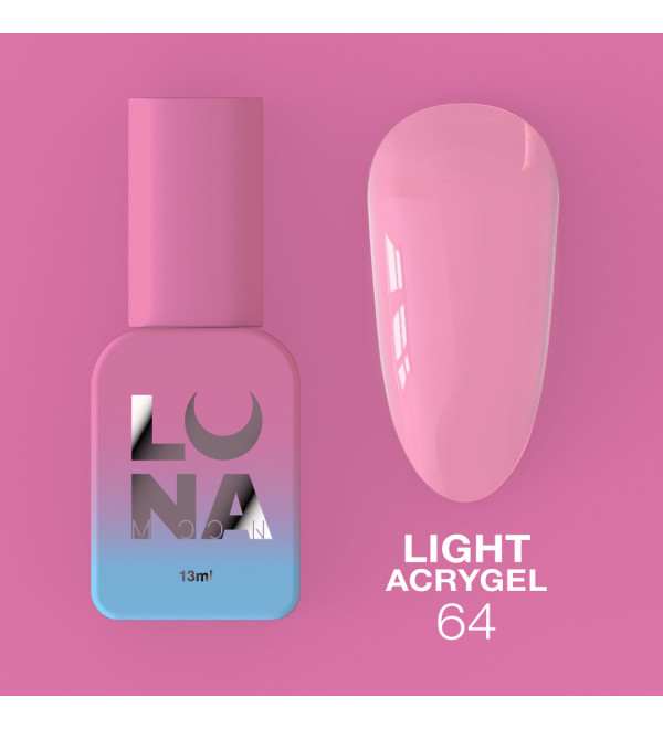 Жидкий Гель Luna Light Acrygel №64, объем 13 мл