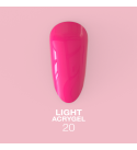 Жидкий Гель Luna Light Acrygel №20, объем 13 мл