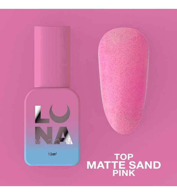 Luna Top Matte Sand Pink, объем 13 мл 