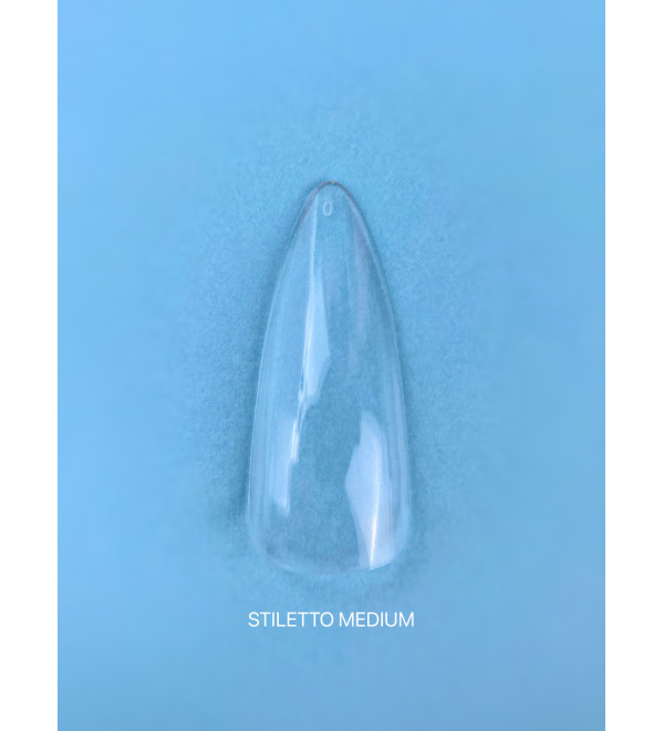 Гелиевые Типсы LUNA MOON, форма Stiletto Medium