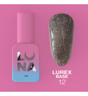 Камуфлирующая база Luna Lurex Base №12, объем 13 мл