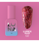 Камуфлирующая база Luna Lurex Base №2, объем 13 мл