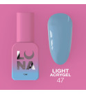 Жидкий Гель Luna Light Acrygel №47, объем 13 мл