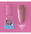 Камуфлирующая база Luna Lurex Base №3, объем 13 мл