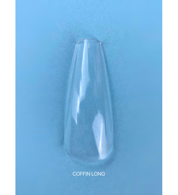 Гелиевые Типсы LUNA MOON, форма Coffin Long